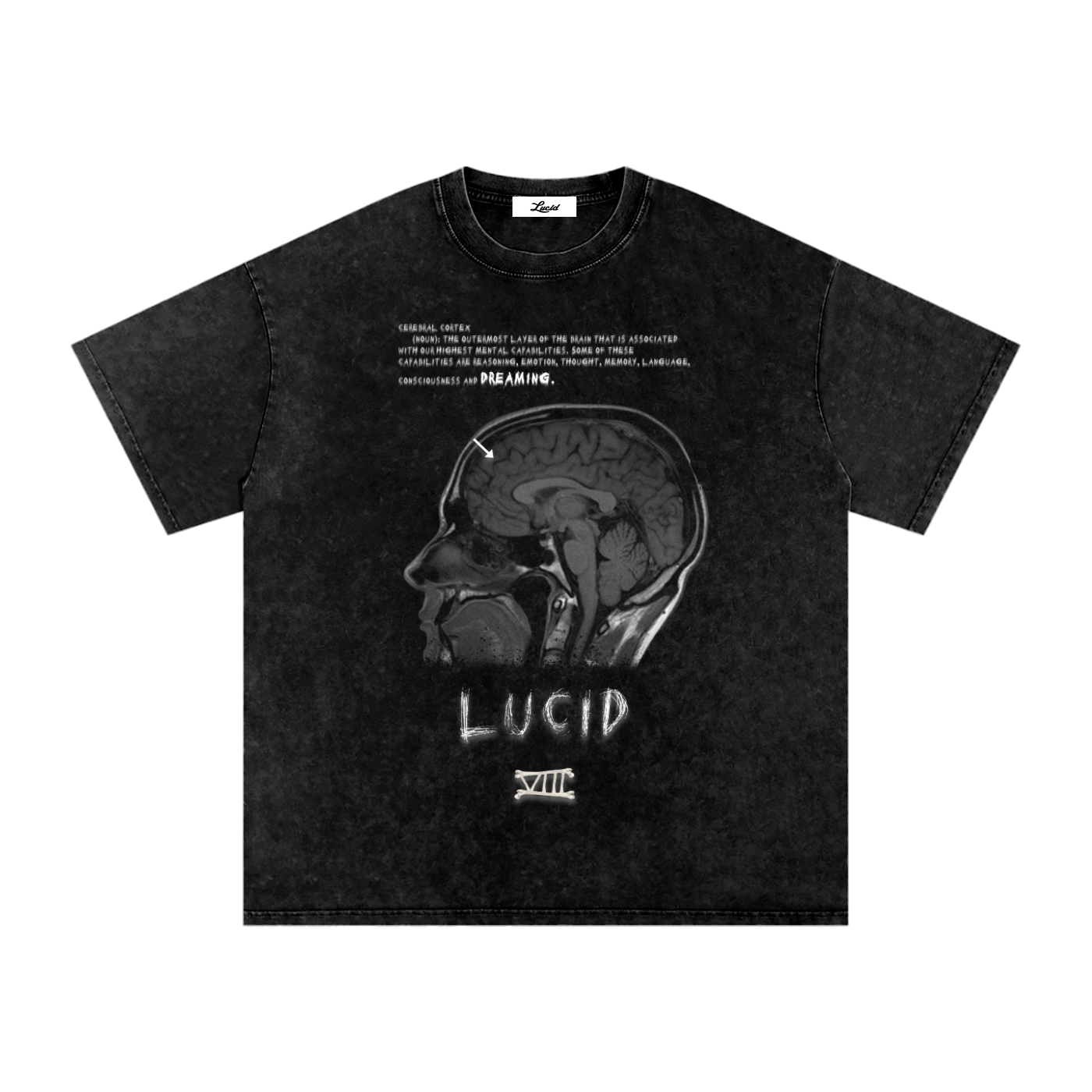 "Cerebral Cortex" Oversized T-Shirt